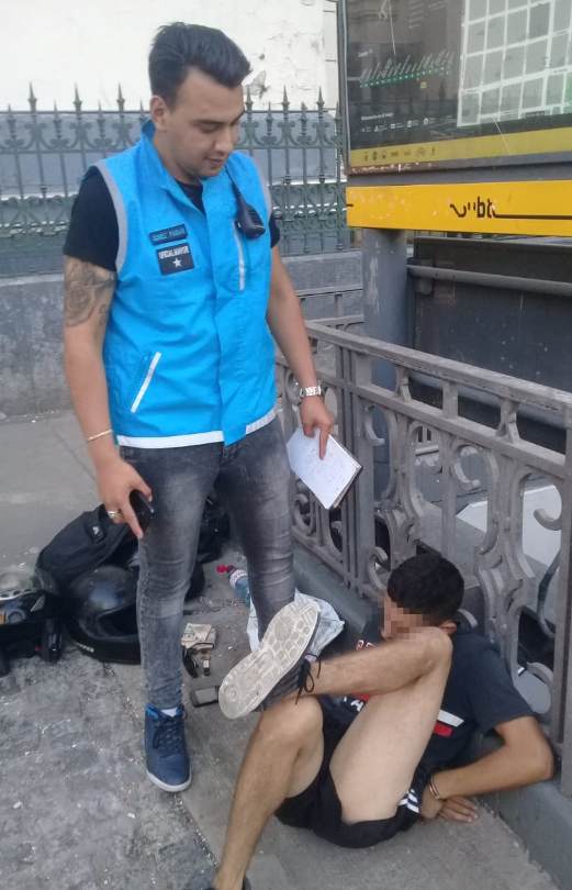 ladron de celularaes