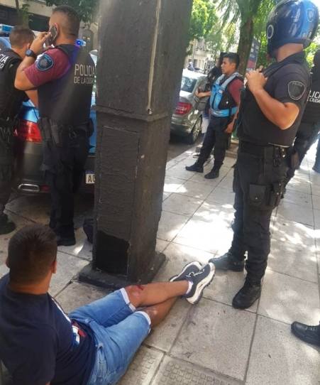 motochorro detenido en Recoleta